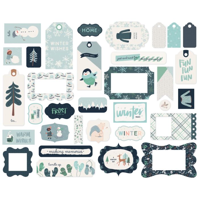 Carta Bella - Snow Much Fun Frames & Tags
