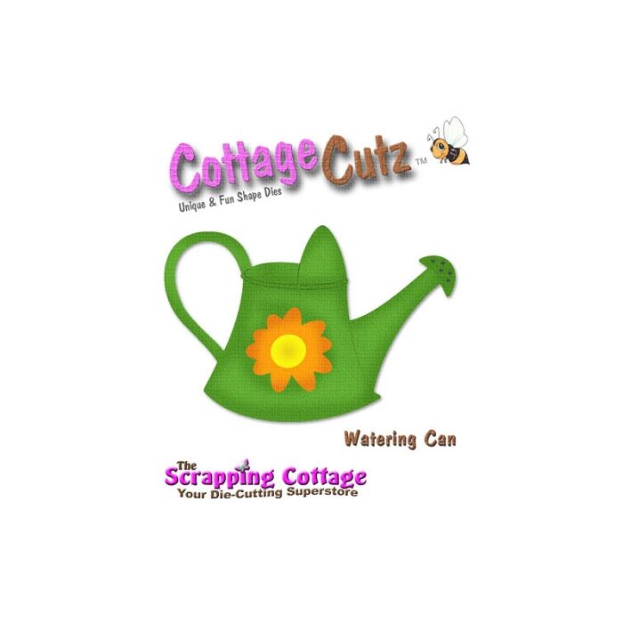 CottageCutz Watering Can die retired 3x3