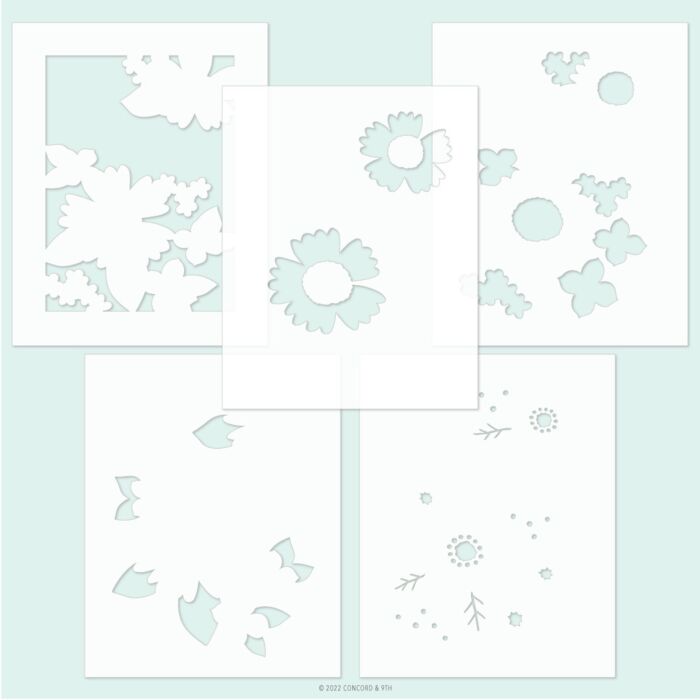 Concord & 9th Stencil Pack