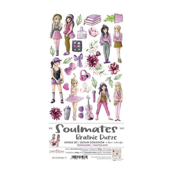 Craft O'Clock Die Cut Extras Set