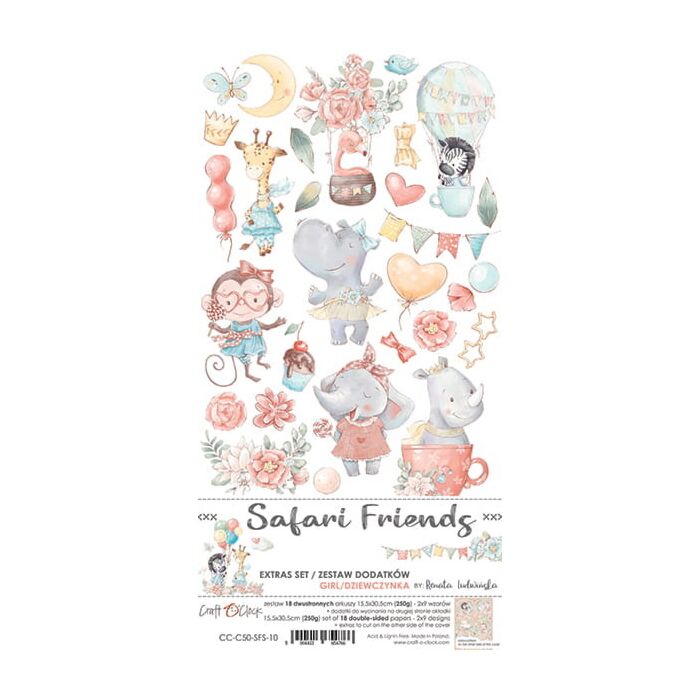 Craft O'Clock Die Cut Extras Set