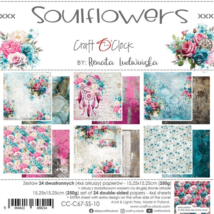 Craft O'Clock 6X6 Paper Pad