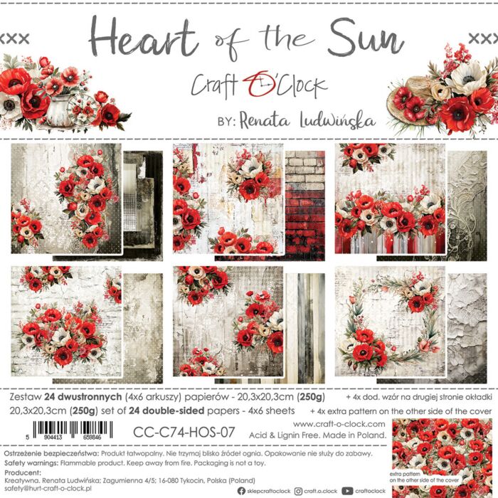 Craft O'Clock 8X8 Paper Pad