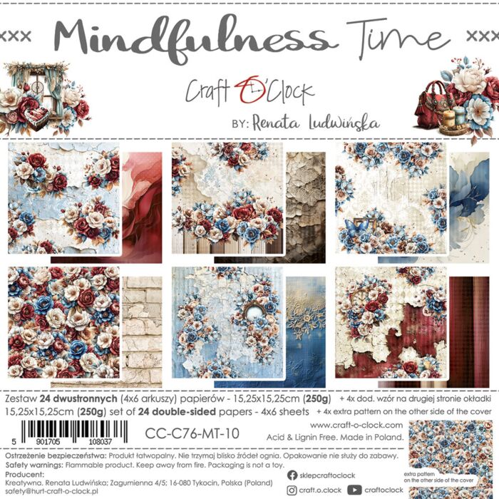 Craft O'Clock 6X6 Paper Pad