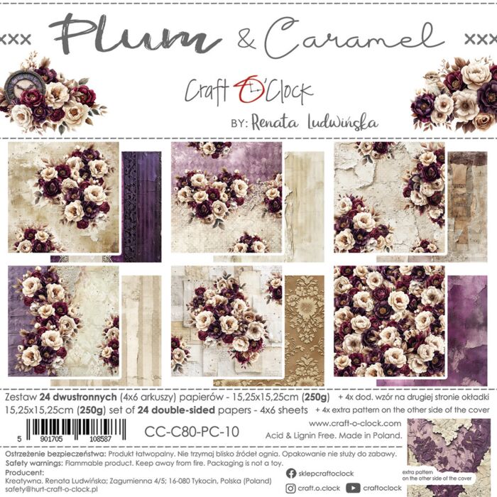 Craft O'Clock 6X6 Paper Pad