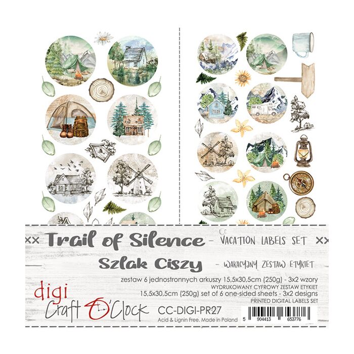 Craft O'Clock Labels Set