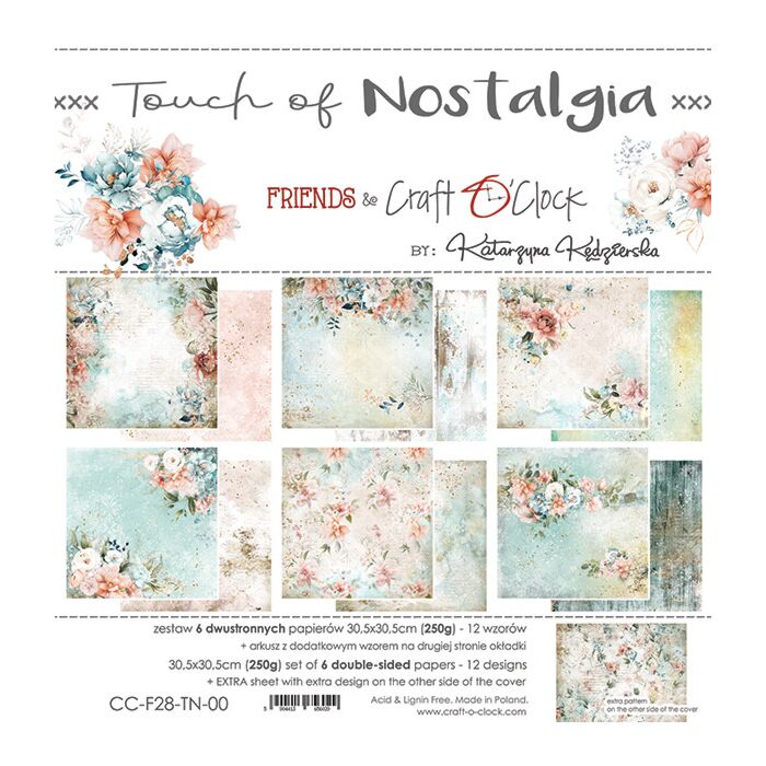 Craft O'Clock 12X12 Paper Pad