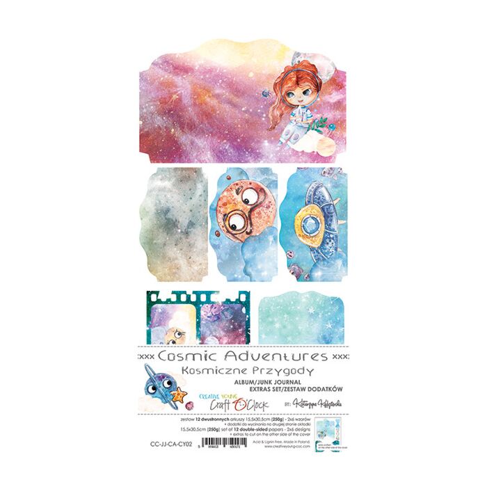 Craft O'Clock Junk Journal Extras Set
