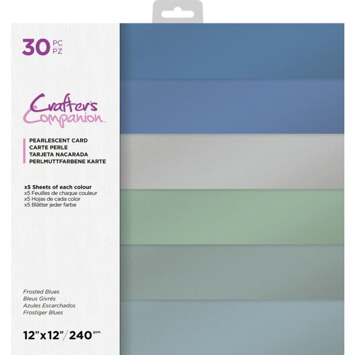 Crafter's Companion 12X12 Pearlescent Card Pack