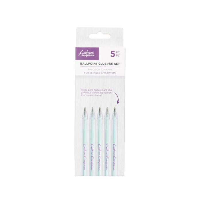 Crafter's Companion Ball Point Glue Pen Set (5pk)