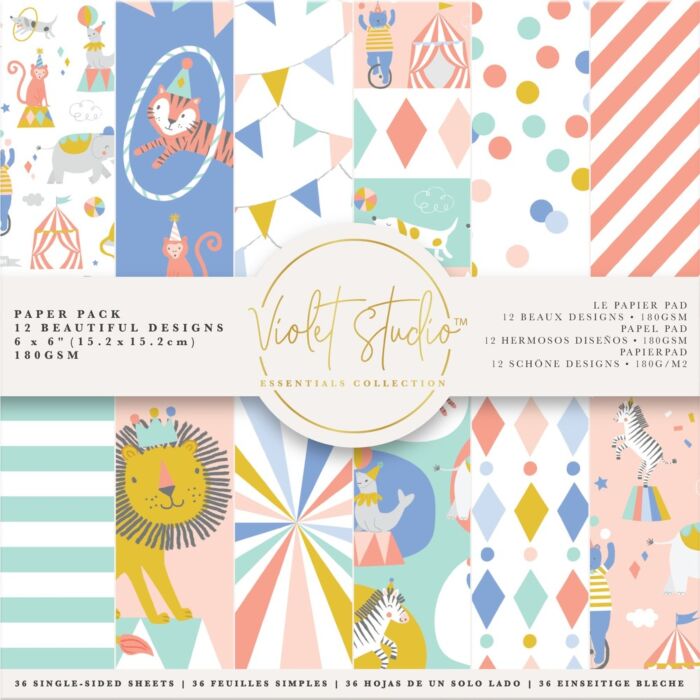 Crafter's Companion Violet Studio 6X6 Paper Pack