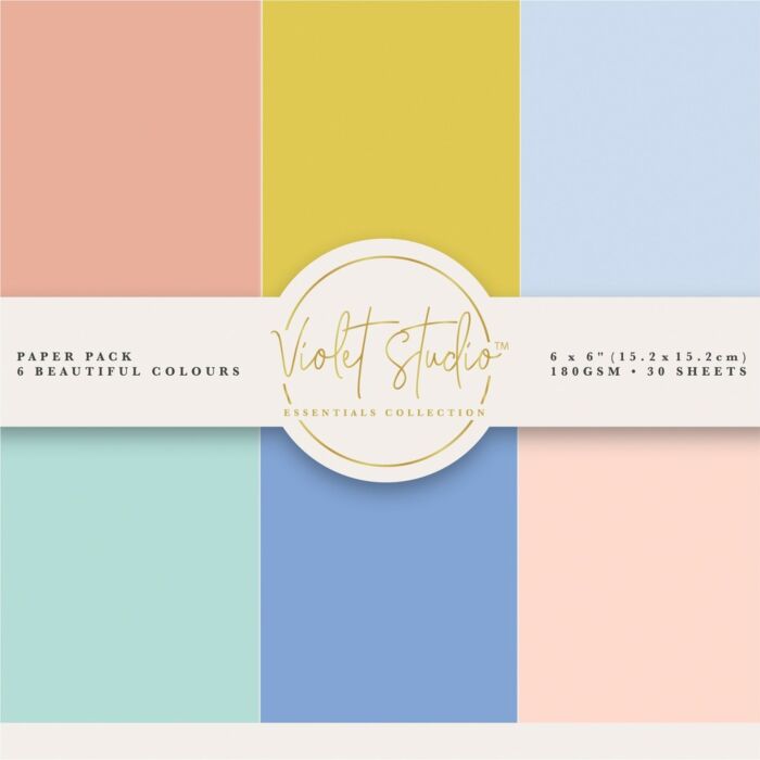 Crafter's Companion Violet Studio 6X6 Paper Pack