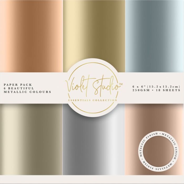 Crafter's Companion Violet Studio 6X6 Paper Pack