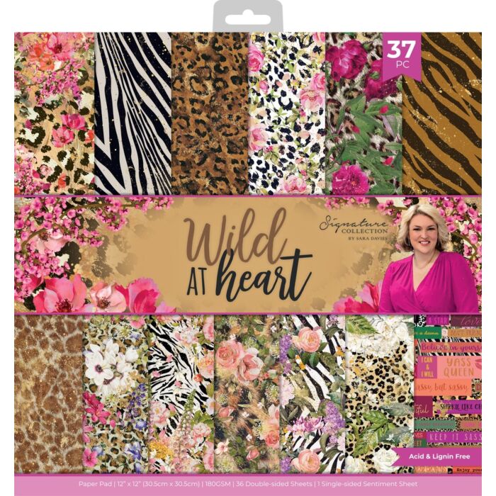 Crafter's Companion Sara Signature 12X12 Paper Pad