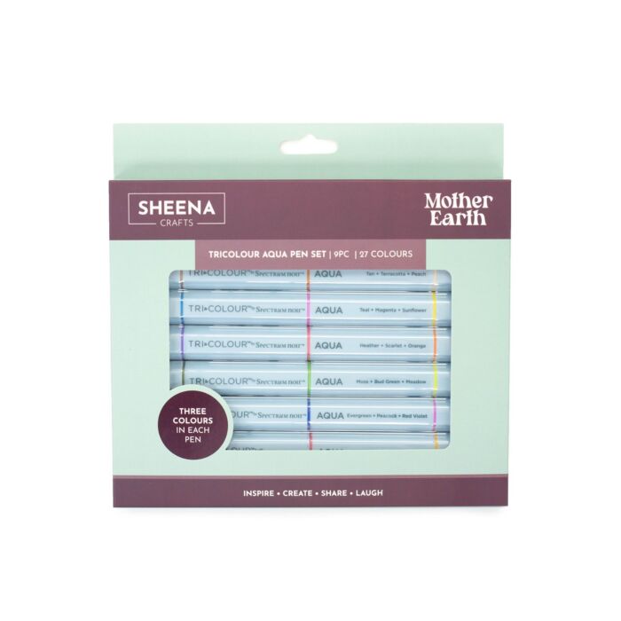 Crafter's Companion Spectrum Noir TriColour Aqua Pen Set