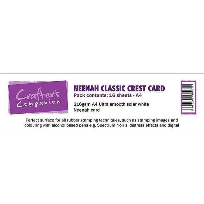 Crafter's Companion A4 Neenah Classic Crest Card