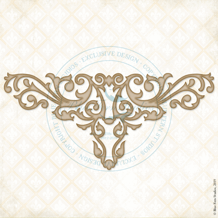 Blue Fern Studios - Ornate Flourish corner