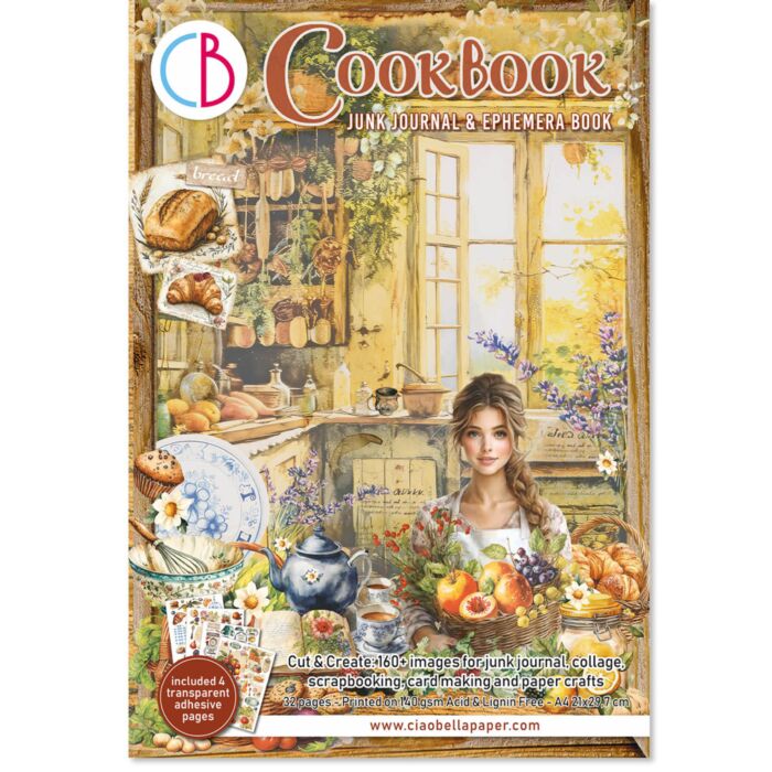 Ciao Bella A4 Junk Journal & Ephemera Book