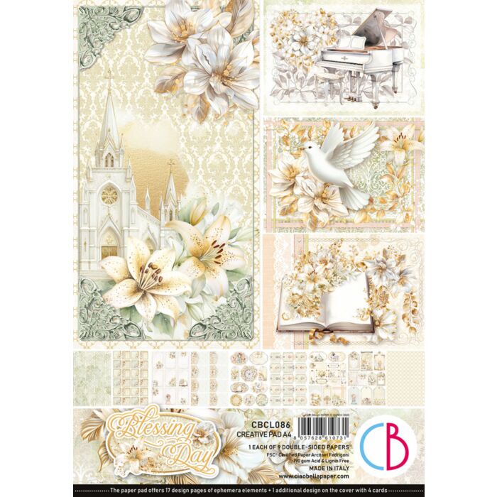 Ciao Bella A4 Creative Pad