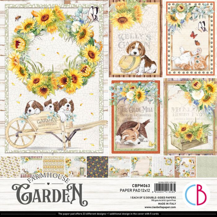 Ciao Bella 12X12 Paper Pad