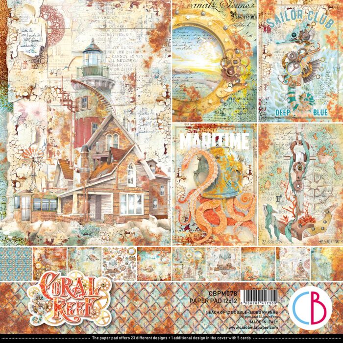 Ciao Bella 12X12 Paper Pad