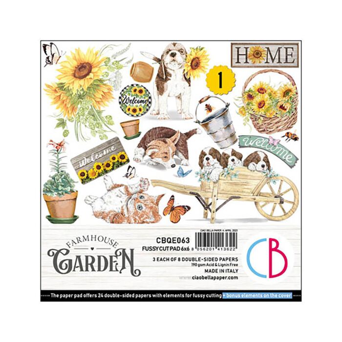 Ciao Bella 6X6 Fussy Cut Pad