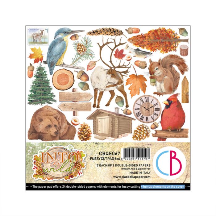 Ciao Bella 6X6 Fussy Cut Pad