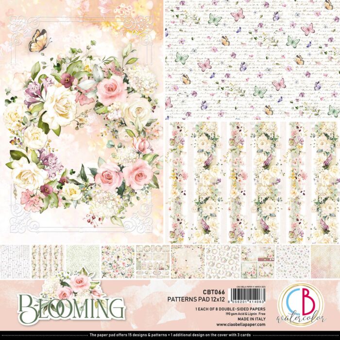 Ciao Bella 12X12 Patterns Paper Pad