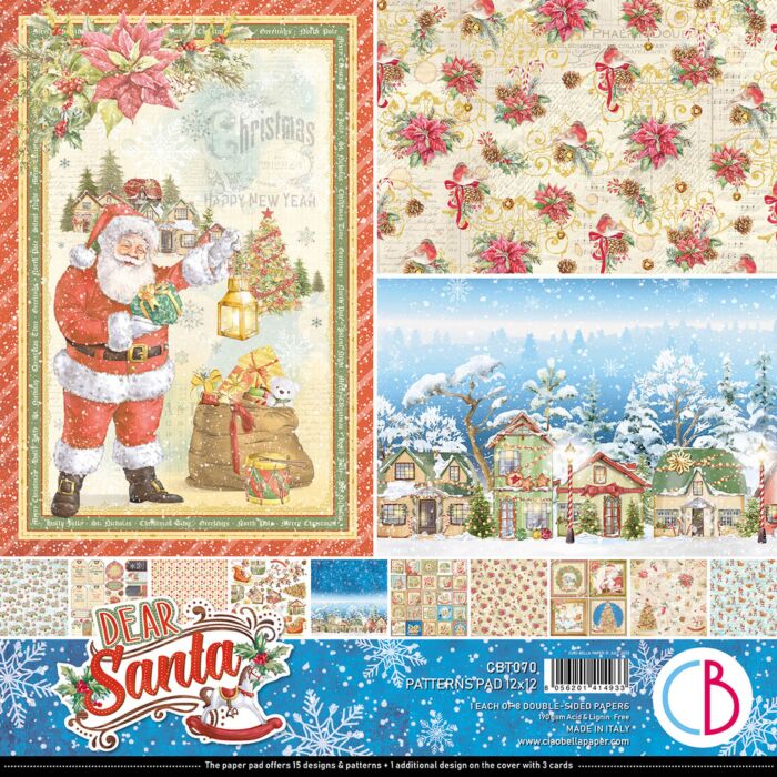 Ciao Bella 12X12 Patterns Paper Pad