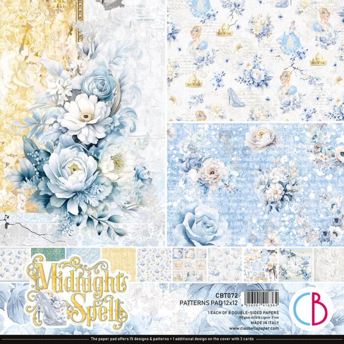 Ciao Bella 12X12 Patterns Paper Pad