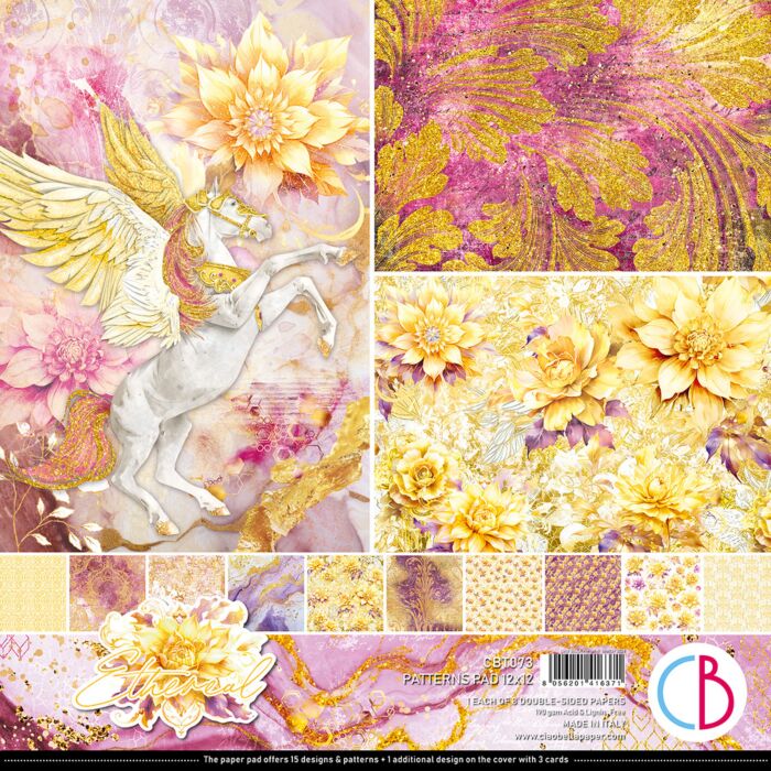 Ciao Bella 12X12 Patterns Paper Pad