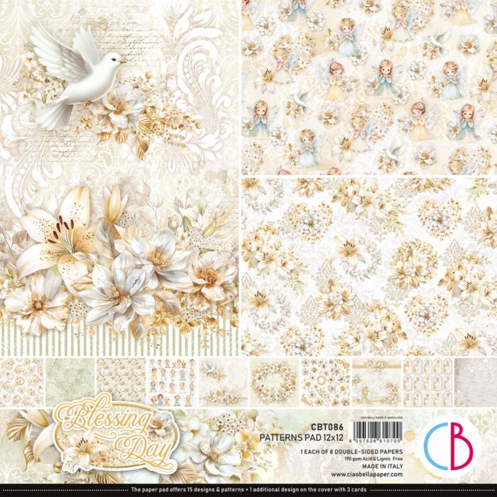 Ciao Bella 12X12 Patterns Pad