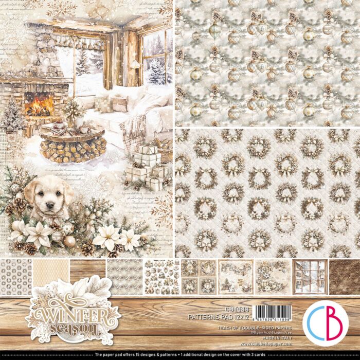 Ciao Bella 12X12 Patterns Pad