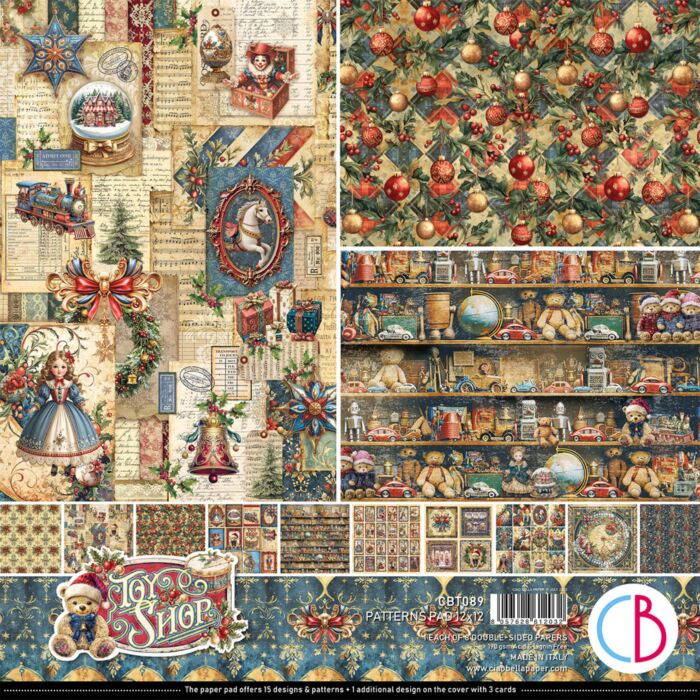 Ciao Bella 12X12 Patterns Pad