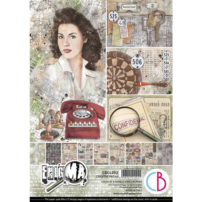 Ciao Bella A4 Creative Pad