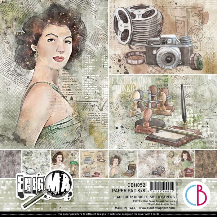 Ciao Bella 8X8 Paper Pad