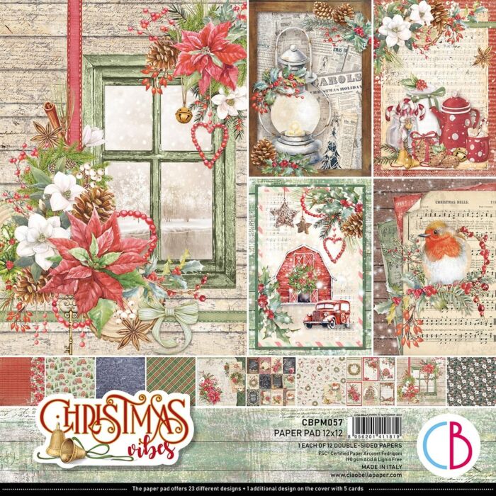 Ciao Bella 12X12 Paper Pad