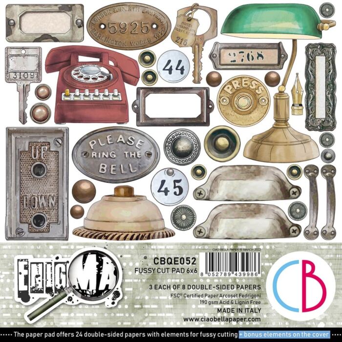 Ciao Bella 6X6 Fussy Cut Pad