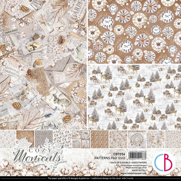 Ciao Bella 12X12 Patterns Paper Pad