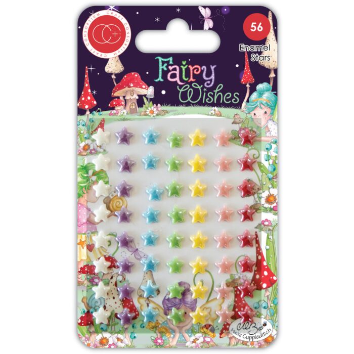 Craft Consortium Adhesive Enamel Stars