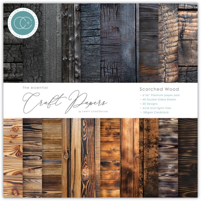 Craft Consortium 6X6 Essential Craft Papers Pad