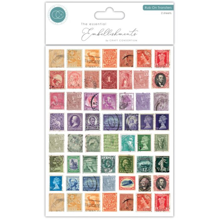Craft Consortium Rub-on Transfers