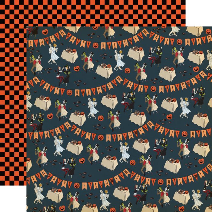 Carta Bella - Happy Halloween - Costume Party Double Sided Paper