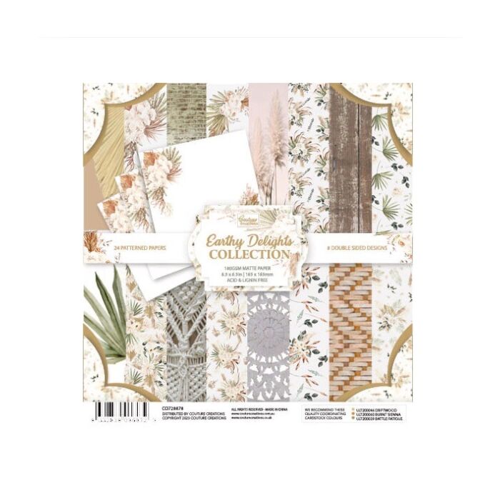 Couture Creations 6.5X6.5 Paper Pad