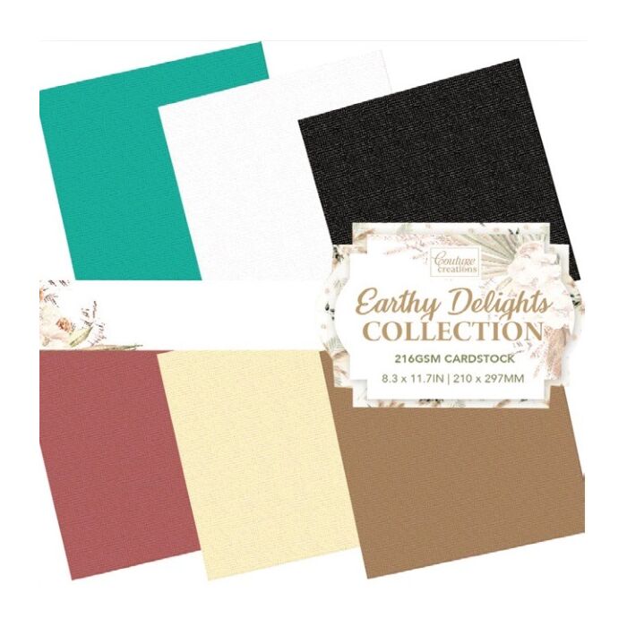 Couture Creations A4 Cardstock, Earthy Delights