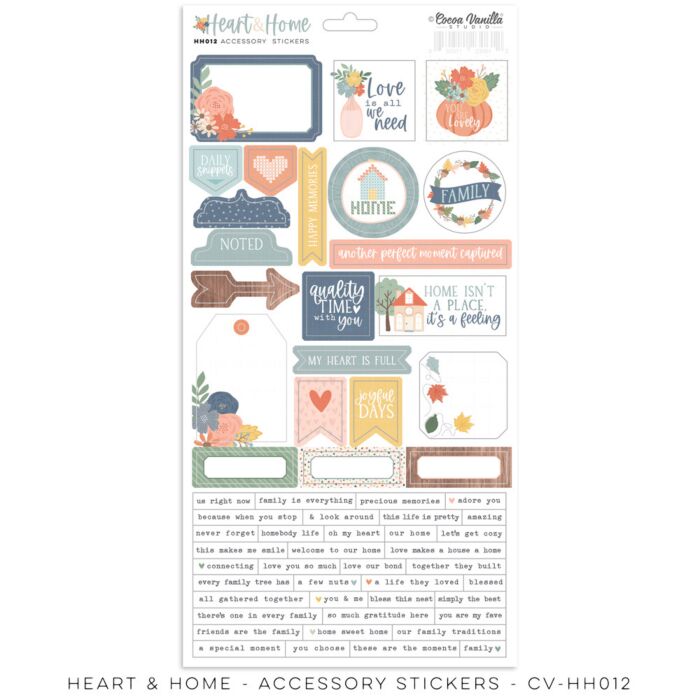 Cocoa Vanilla Studio Accessory Stickers