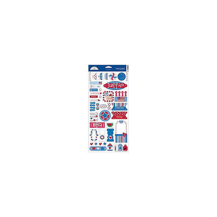 Doodlebug Designs Tags & Tabs - Uncle Sam