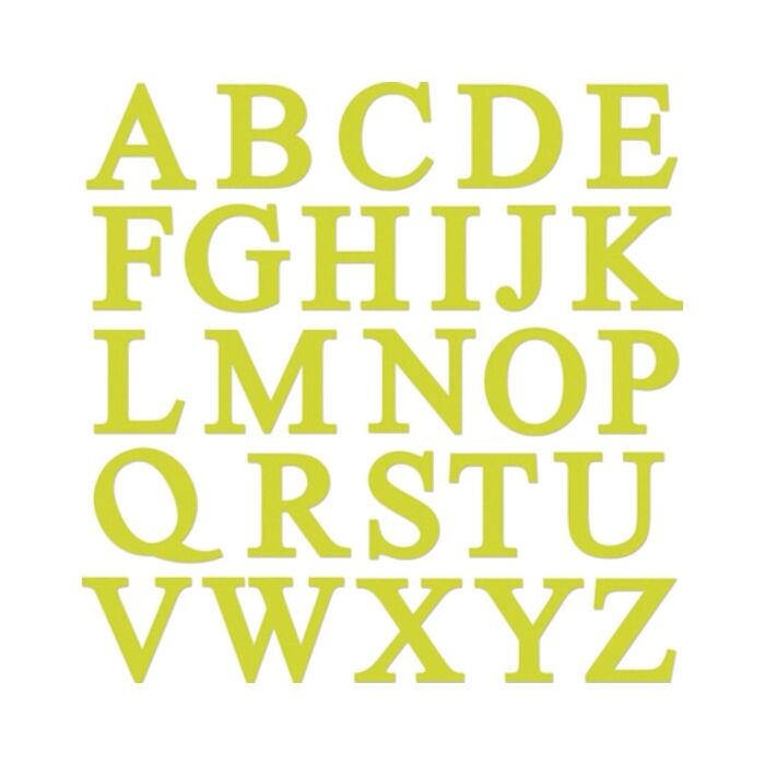 KaiserCraft Die Uppercase Alphabet