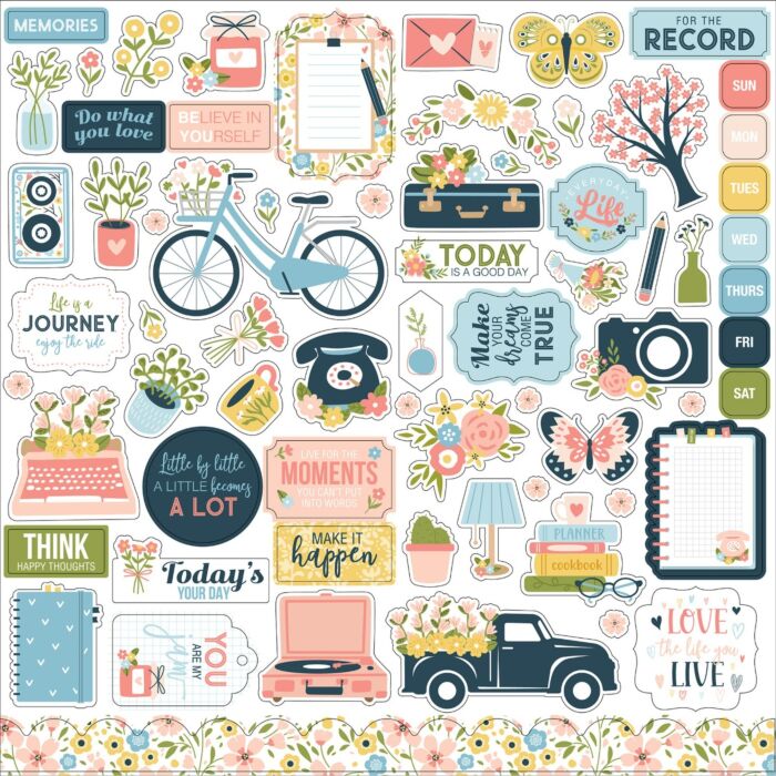 Echo Park Day In The Life No. 2 Element Sticker