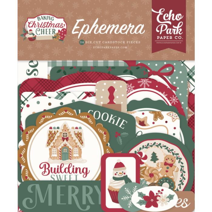 Echo Park Baking Christmas Cheer Ephemera